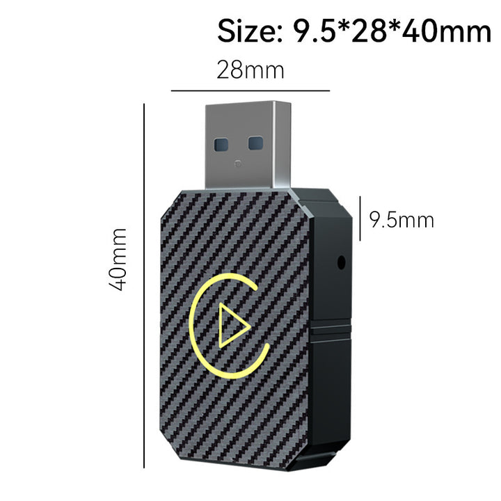 Wireless Carplay Android Auto USB Upgrade Adapter Box