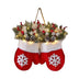 Glittering Christmas Gloves Wreath Christmas Wreath