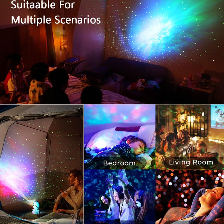 Star Projector Galaxy Night Light, Starry Nebula Ceiling LED Lamp Room Decor with Remote, Astronaut Gifts for Kids Adults for Bedroom, Christmas, Halloween, Birthdays, Valentine'S Day