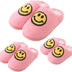 "Cozy Smiley Face Slippers for the Whole Family - Fuzzy and Fluffy Slip-on Winter Home Slippers"